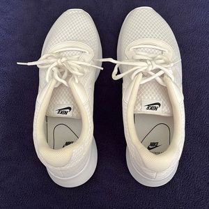Mens white Nike sneakers